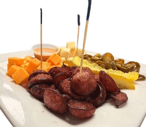 SMOKED SAUSAGE PLATE