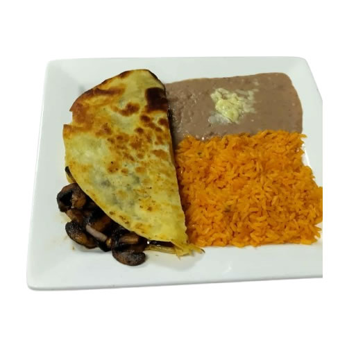 MUSHROOM QUESADILLA