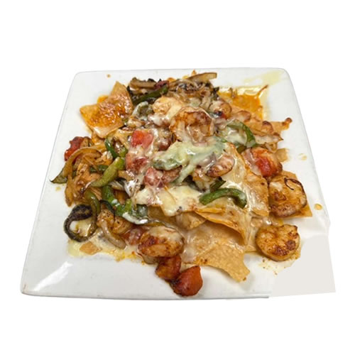 SHRIMP NACHOS
