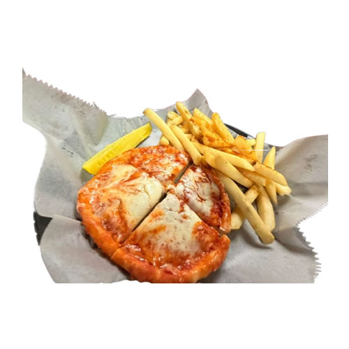 CHEESE PIZZA & FRIES